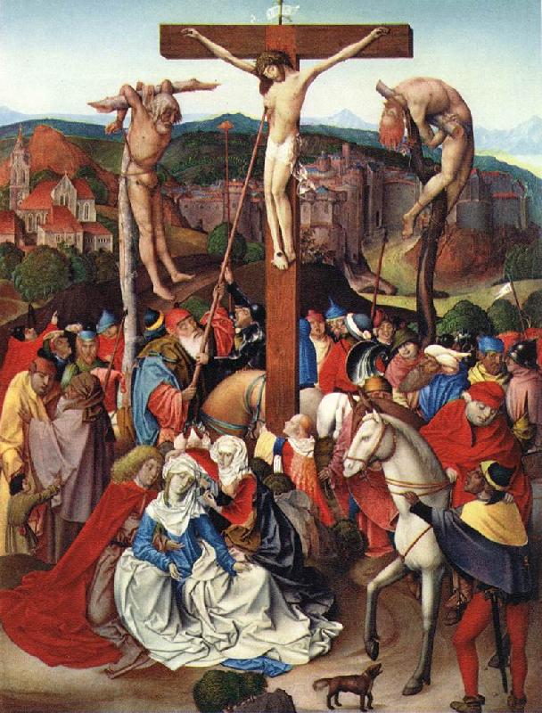 FRUEAUF, Rueland the Younger Crucifixion dsh Sweden oil painting art
